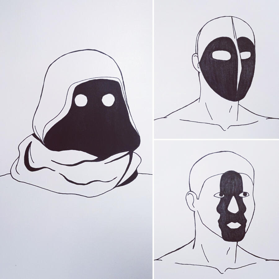 Black masks