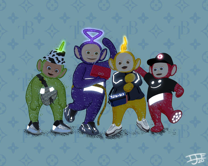Teletubbies night version